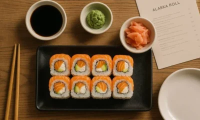 Sushi Order Topped With Salmon NYT